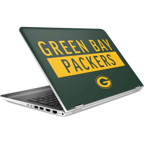 NFL Green Bay Packers Green Performance Series HP Pavilion Skin